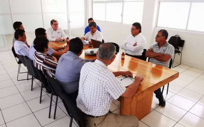 Visita del Director de Desarrollo del Ayuntamiento de Comalcalco, Ex-alumno de esta Casa de Estudios.