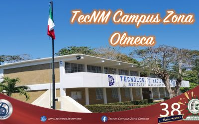 CEREMONIA MAGNA VIRTUAL DEL XXXVIII ANIVERSARIO DE LA FUNDACIÓN DEL TECNM CAMPUS ZONA OLMECA