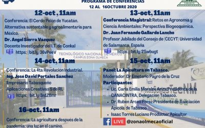 ACTIVIDADES DE LA SEMANA DEL XXXVIII ANIVERSARIO DEL TECNM CAMPUS ZONA OLMECA.