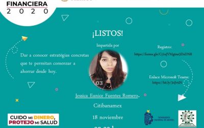 CONFERENCIA “¡LISTOS!” EN EL MARCO DE LA SEMANA NACIONAL DE EDUCACIÓN FINANCIERA.