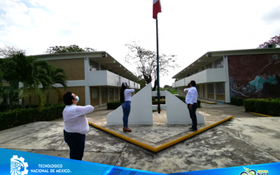 EL TECNM CAMPUS ZONA OLMECA, LLEVA A CABO IZAMIENTO DE BANDERA, POR LA CONMEMORACIÓN DEL 108 ANIVERSARIO DE LA PROCLAMACIÓN DEL PLAN DE GUADALUPE