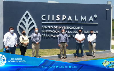 TECNM CAMPUS ZONA OLMECA, VISITA EL CENTRO DE INVESTIGACIÓN E INNOVACIÓN PARA LA SUSTENTABILIDAD DE LA PALMA DE ACEITE (CIISPALMA)