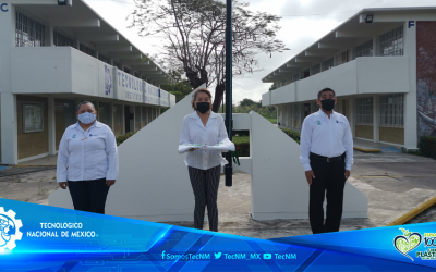 EL TECNM CAMPUS ZONA OLMECA, LLEVA A CABO IZAMIENTO DE BANDERA POR EL 215 ANIVERSARIO DEL NATALICIO DE BENITO JUÁREZ GARCÍA.
