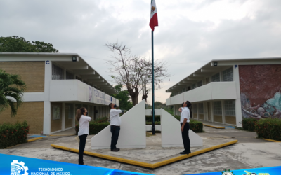 IZAMIENTO DE BANDERA, POR LA CONMEMORACIÓN DEL 159 ANIVERSARIO, DE “LA BATALLA DE PUEBLA” DEL 5 DE MAYO DE 1862.