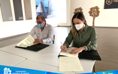 TECNM CAMPUS ZONA OLMECA Y LA EMPRESA PROTEAK S.A. DE C.V. FIRMAN CONVENIO DE COLABORACIÓN MARCO Y DUAL.