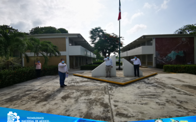 TECNM CAMPUS ZONA OLMECA, REALZA EL IZAMIENTO DE BANDERA, POR LA CONMEMORACIÓN DEL “201 ANIVERSARIO DE LA INSTALACIÓN DE LA SUPREMA JUNTA NACIONAL AMERICANA DE ZITÁCUARO”