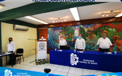 EL TECNM CAMPUS ZONA OLMECA, REALIZA SU CEREMONIA DEL XXXIX ANIVERSARIO DE SU FUNDACIÓN.